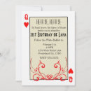 Recherche de queen of hearts invitations Rouge