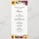 Recherche de tournesols mariage menus Bordeaux