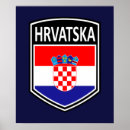 Recherche de hrvatska posters Drapeau