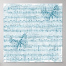 Recherche de note de musique posters Vintage