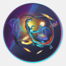 Recherche de dragon bleu autocollants Dragons