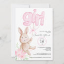 Recherche de bunny baby shower invitations Petite au lapin