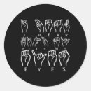 Zoek naar gebarentaal stickers Doof