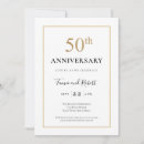 Recherche de black white gold invitations Élégant