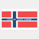 Recherche de drapeau norvégien autocollants La norvège