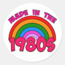 Recherche de années 1980 autocollants Drôle