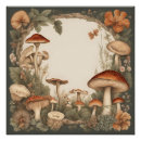 Recherche de champignons magiques posters Moderne