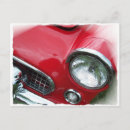 Zoek naar rode auto briefkaarten Klassiek