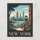 Recherche de voyage new york cartes postales Skyline de manhattan