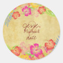 Recherche de parchemin autocollants Floral