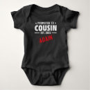 Recherche de grand cousin bébé vêtements Équipe de cousin