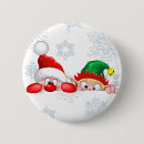 Recherche de père noël drôle badges Santa claus