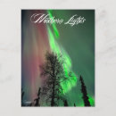 Recherche de northern lights cartes postales Ciel