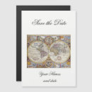 Recherche de voyageur monde invitations Vintage