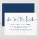 Recherche de noeud mariage invitations Elopement