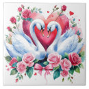 Recherche de cygnes carreaux Rose