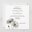 Recherche de poppies mariage invitations Contemporain