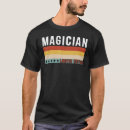 Recherche de magicien tshirts Profession