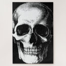 Recherche de squelette puzzles Noir