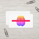 Recherche de cérébral cartes visite Psychologie