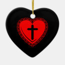 Recherche de croix gothique ornements Rouge