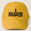 Recherche de stupide casquettes Fou