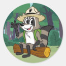 Recherche de garde forestier autocollants Bois vert