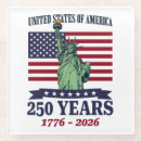 Recherche de statue liberté dessous de verres Patriotisme