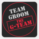 Zoek naar team bruidegom stickers Zwart