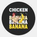 Recherche de poulet drôle autocollants Enfants