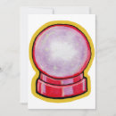Recherche de cristal invitations Mystique