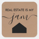 Recherche de nouvelle maison autocollants Agent immobilier