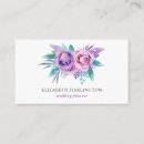 Recherche de fleur violette cartes visite Pour elle