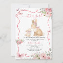 Recherche de lapin rose invitations Printemps