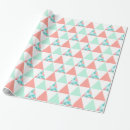 Recherche de motif triangle papier cadeau Blanc