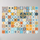 Recherche de motif marocain posters Portuguais