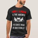 Recherche de fursona tshirts Anthropomorphe