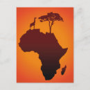 Recherche de animaux safari cartes postales Faune africaine