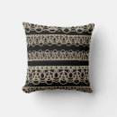 Recherche de dentelle noire coussins Élégant