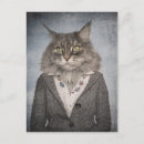 Recherche de chats anthropomorphes cartes postales Animal