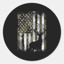 Recherche de wapiti autocollants Drapeau