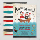 Recherche de pirate party invitations Ahoy mateys