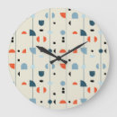 Recherche de les années 70 motif horloges Arrière plan