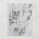 Recherche de dessin leonardo cartes postales Croquis