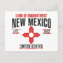 Recherche de nouveau mexique cartes postales Drapeau