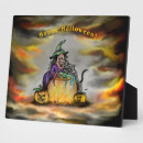 Recherche de halloween plaques Sorcière