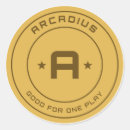 Recherche de jeton autocollants Pièce
