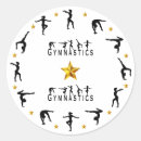 Recherche de la gymnastique de femmes autocollants Gymnaste