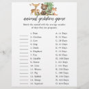 Zoek naar dieren flyers Baby shower