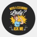 Zoek naar schoonmaakster stickers Schoonmaakdienst